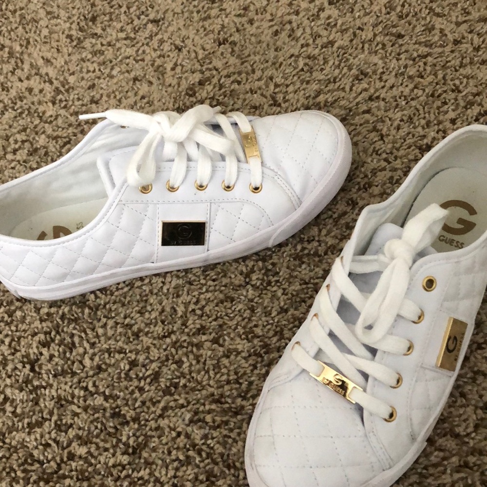 Guess white sneakers